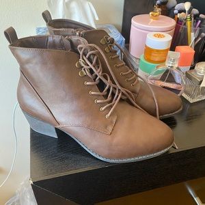 Torrid Brown booties